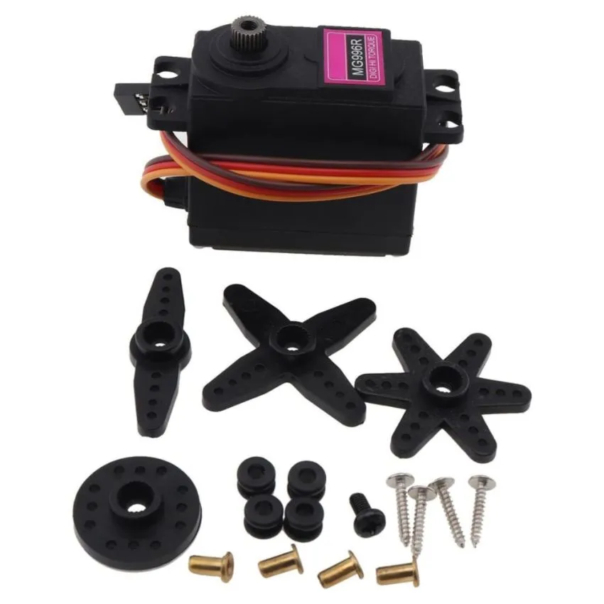 MG996R,Torque Digital High Speed Metal Gear Servo Motor Compatible with Arduino Raspberry Pi Projects,6 Pieces 