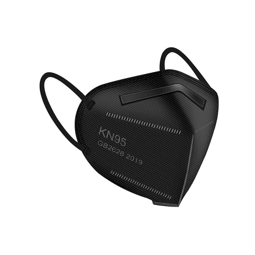 KN95-BLACK-50PCS, KN95 Face Mask, Pack of 50