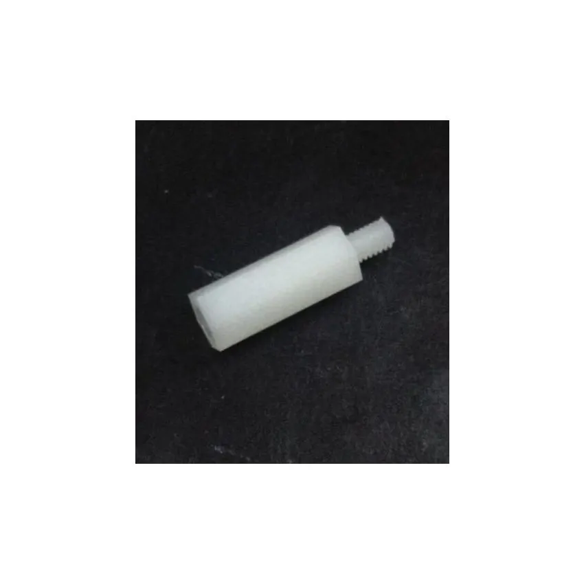 Plastic PCB Spacer, 30 mm Length, M3 Thread, Non-Conductive Standoff – 1 Piece