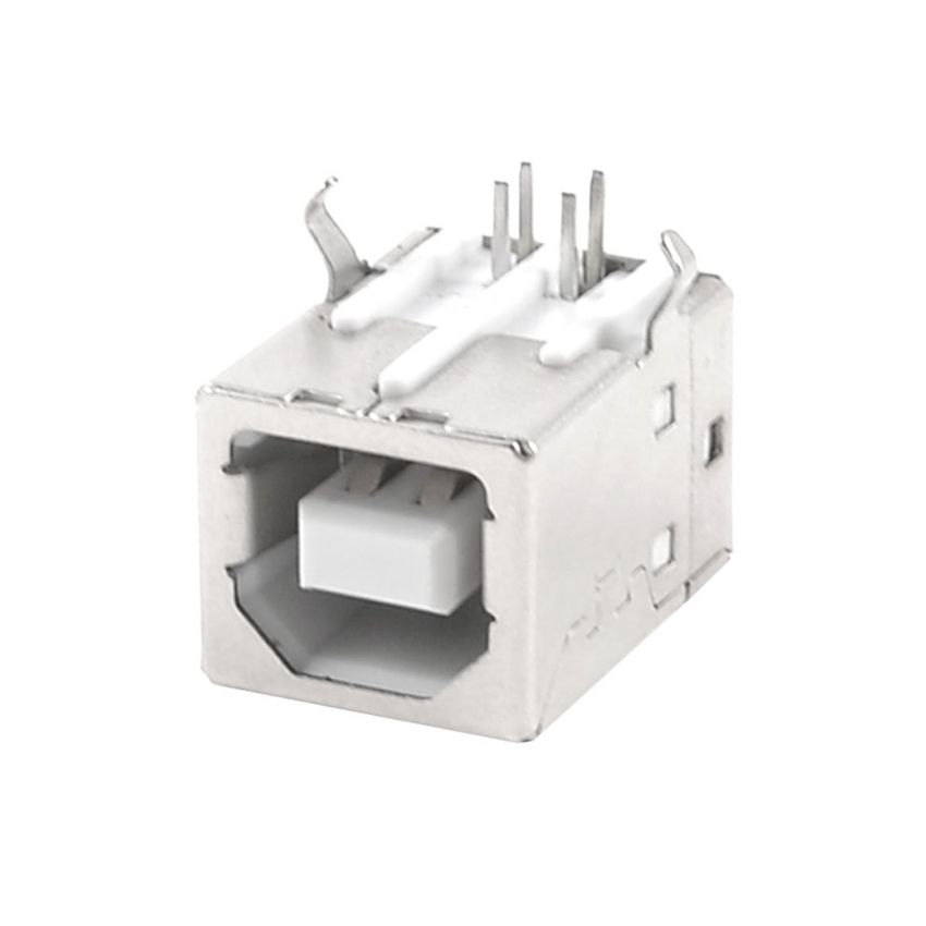 USB-B-F, USB Type-B Female Connector, Through Hole