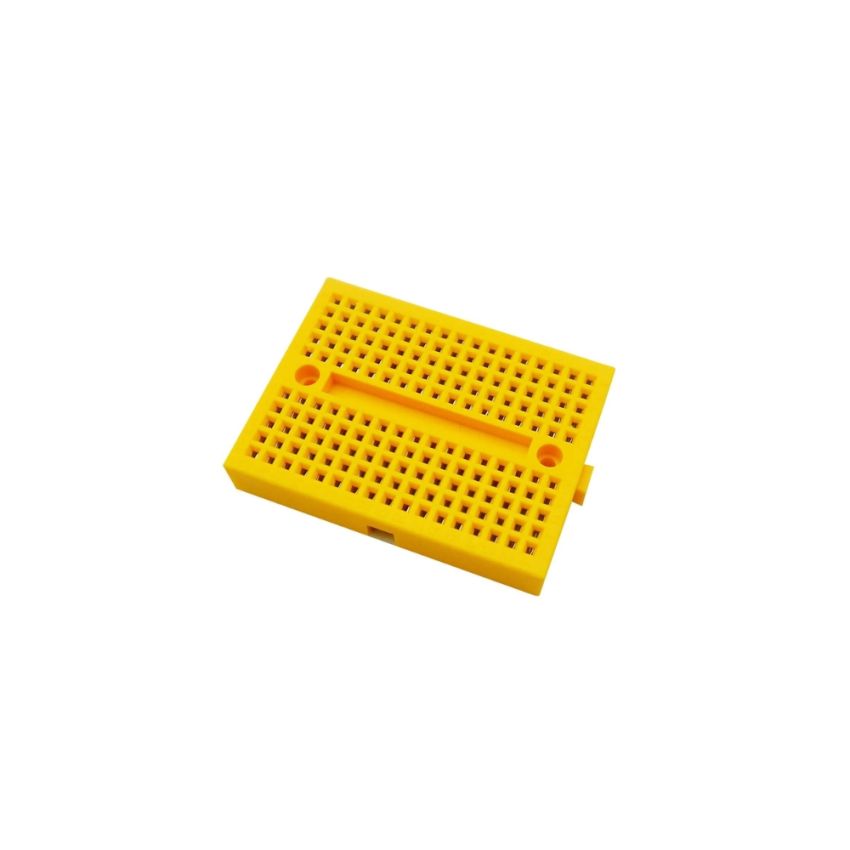 Mini Solderless Breadboard,34x45mm,Yellow