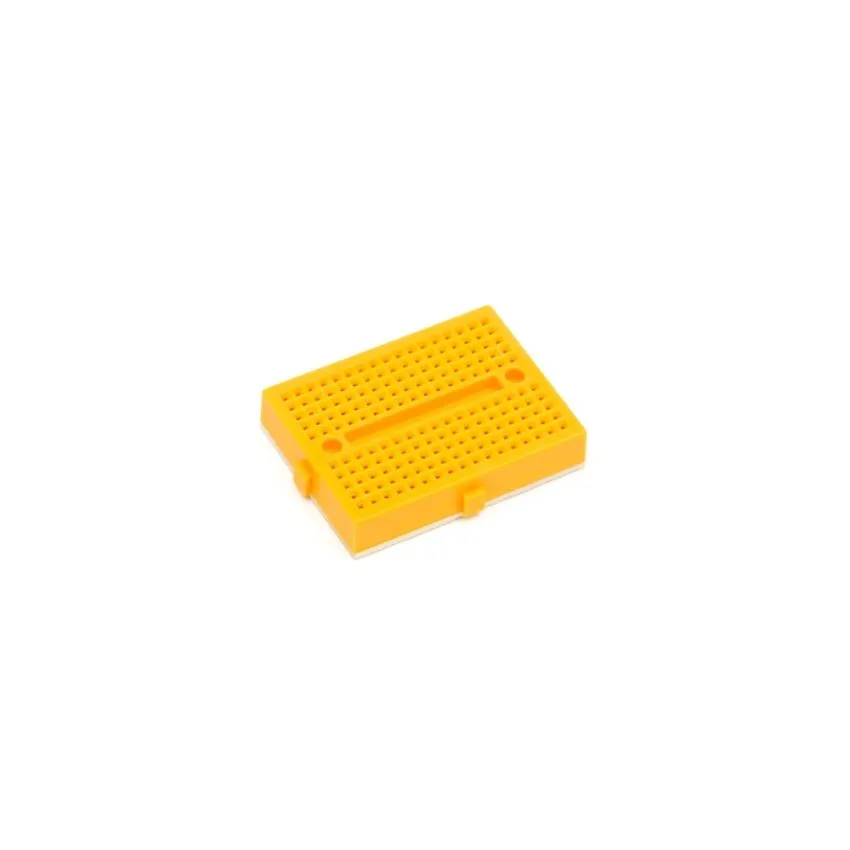 Mini Solderless Breadboard,34x45mm,Yellow