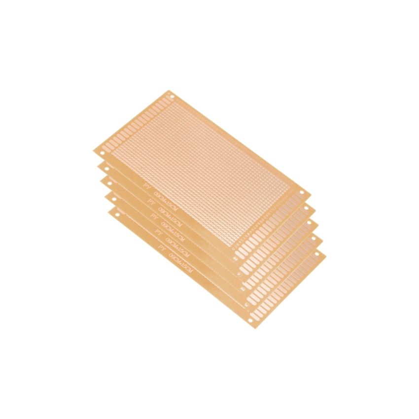 PCB Board,9x15CM,Brown,5 Pieces