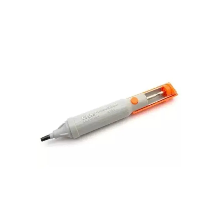 8PK-366N-O, Pro'sKit Desoldering Pump, Anti-Static Body with Orange Cap