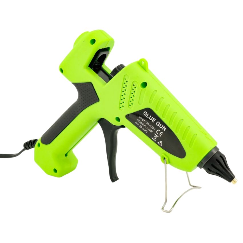 JQ-100A ,Hot Melt Glue Gun – 100W High Power for DIY & Professional Use
