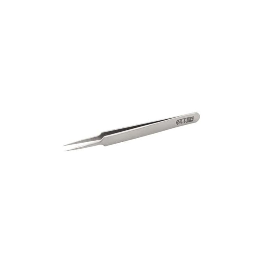 AT-114, Stainless Steel Tweezers, 110mm