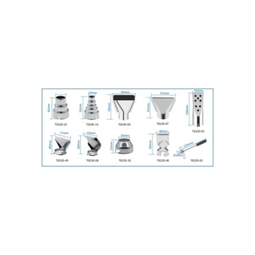 T10-1.3D, Soldering Tip, 1.3mm Chisel