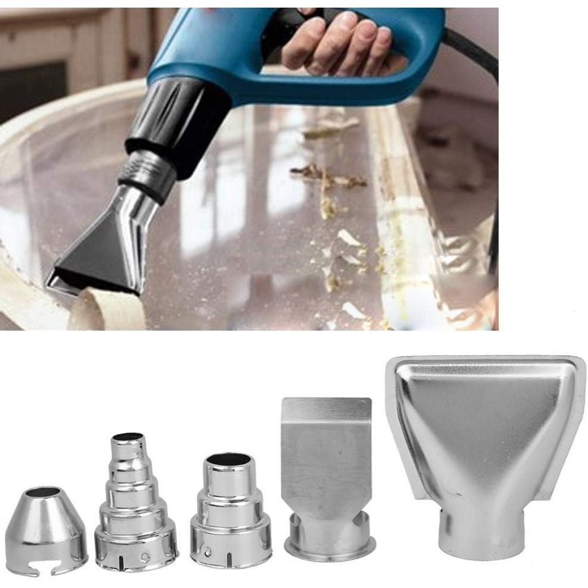 T8230-85 ,Heat Gun Nozzle Set - Stainless Steel Nozzle Kit for Precision Heating Applications
