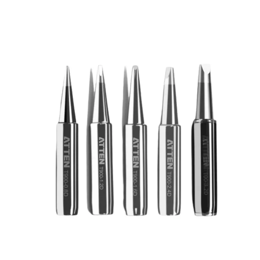 T900-IS, Bent Conical Soldering Tip, Ø 1 mm