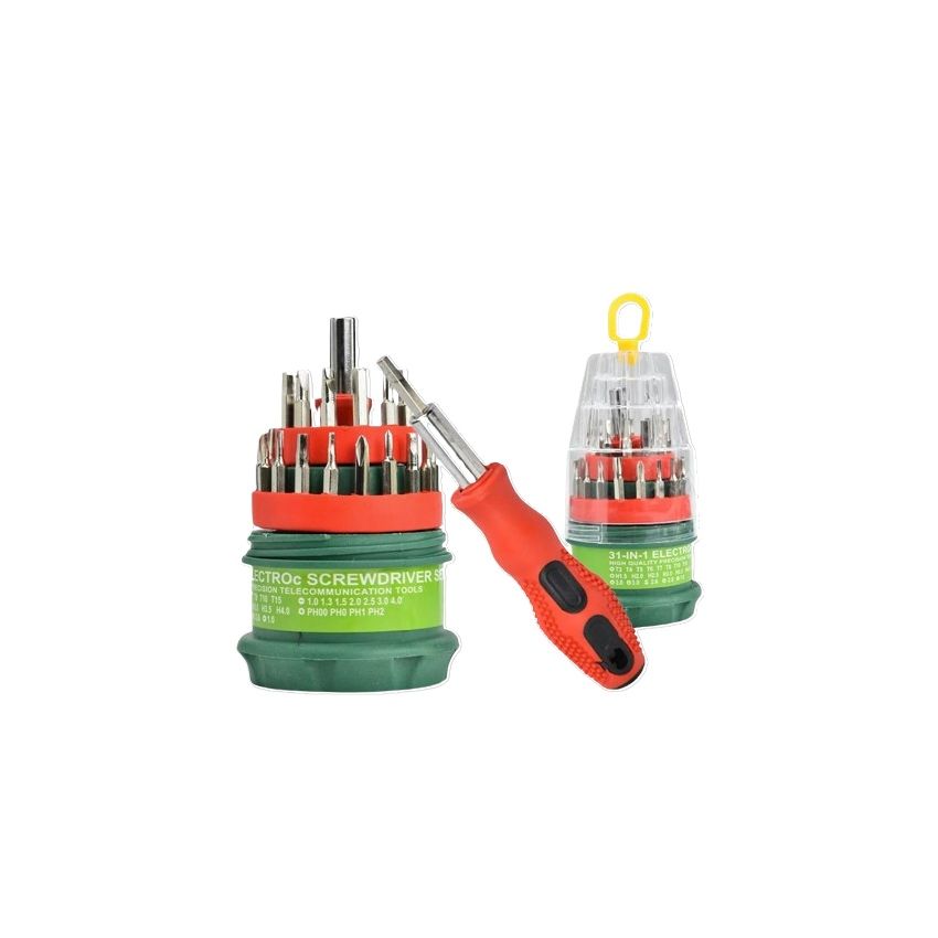RF429, 31-in-1 Precision Screwdriver Set, Multi-Bit Kit with Magnetic Handle