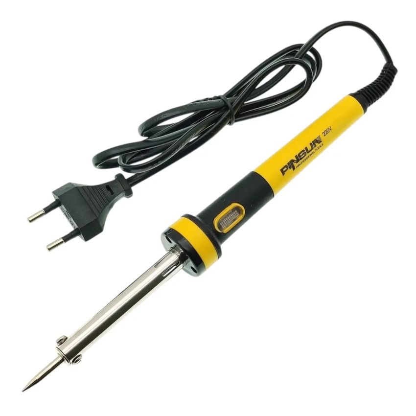 Soldering Iron with Stand, Pinqua Brand, Fixed Temperature, 220VAC,40W