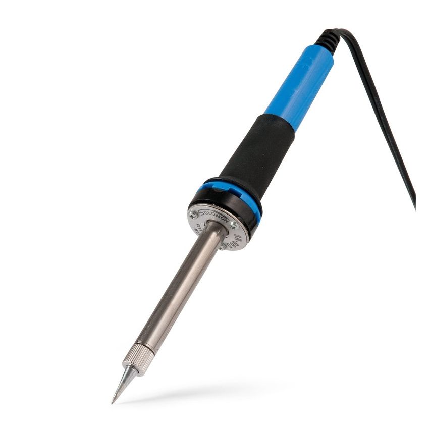 Solomon SR‑965B Pen-Type Soldering Iron, 40 W 230 VAC, Conical Tip for Precision Electronic Soldering