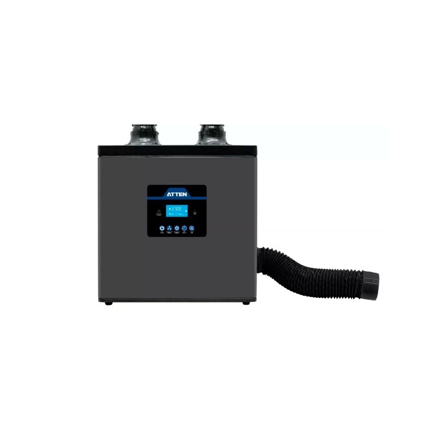 ST-1202D, Dual-Arm Fume Extractor - High-Efficiency Soldering Smoke Absorber for Industrial Applications