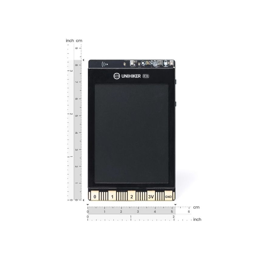 UNIHIKER K10 AI Coding Board with 2.8” Display, ESP32-S3, Camera, Wi-Fi, Bluetooth & Built-in Sensors