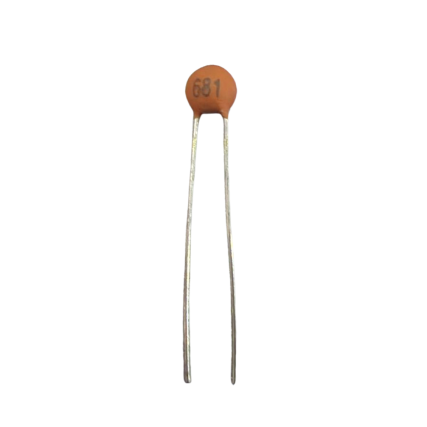 Ceramic Capacitor,0.68nF,50V