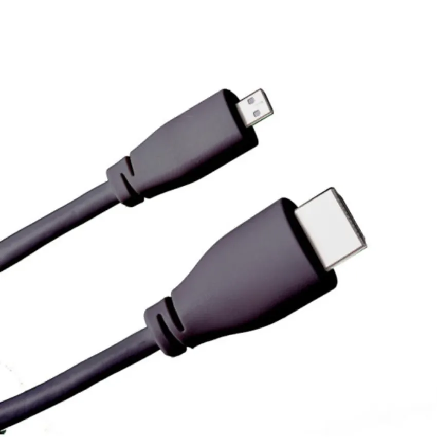 789RP-19041601B Micro-HDMI/M to HDMI-A/M Cable, 2M, Black