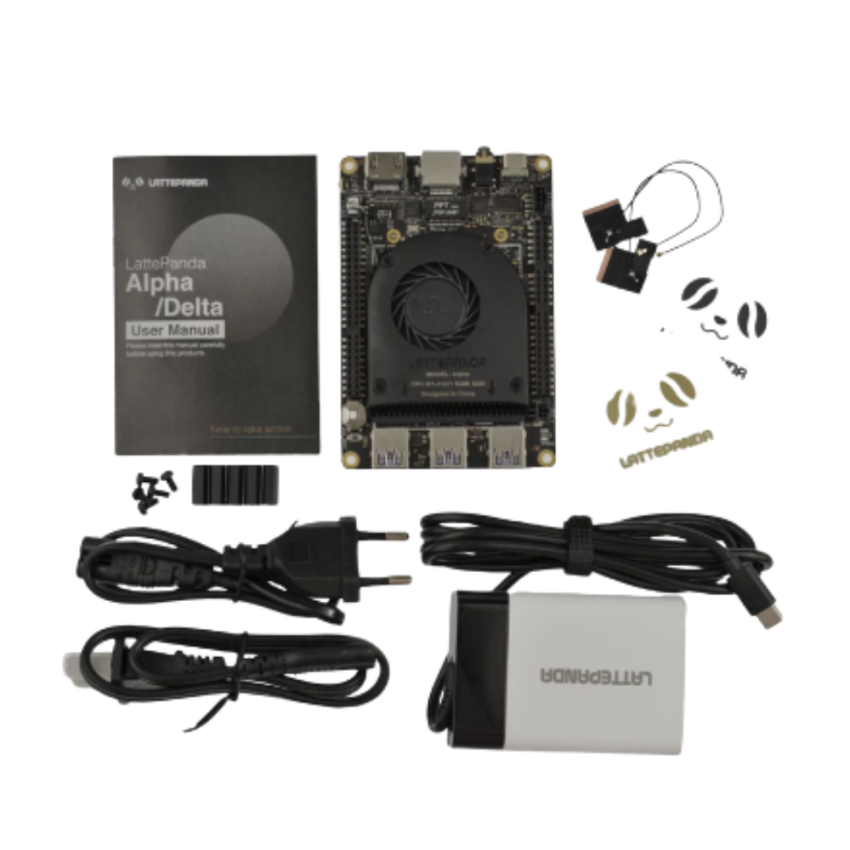 LattePanda 2 Alpha 864s - A Pocket-sized Powerful Windows/Linux Single Board Computer (8GB RAM/64GB eMMC)