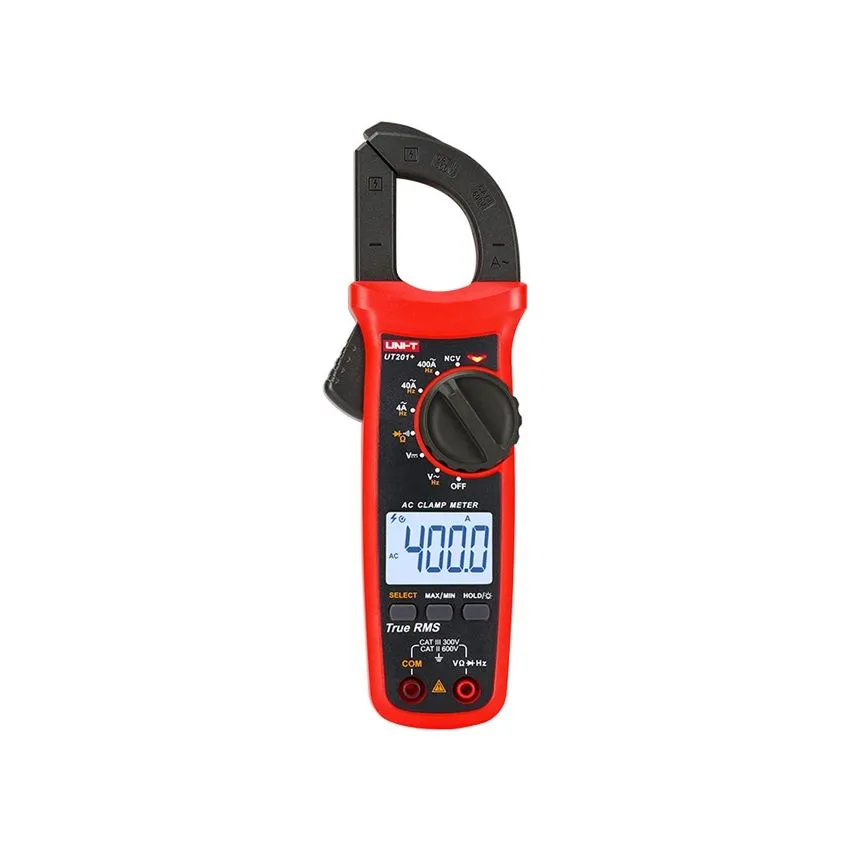 Uni-T UT201 Digital Clamp Meter 400 A;200 mV-600 V