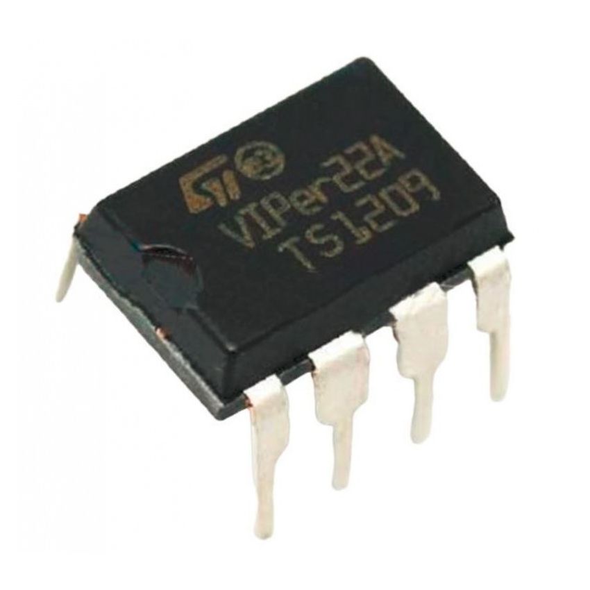VIPER22A DIP-8 ,Low Power Off-Line SMPS Primary Switcher - 20W, 9V-38V