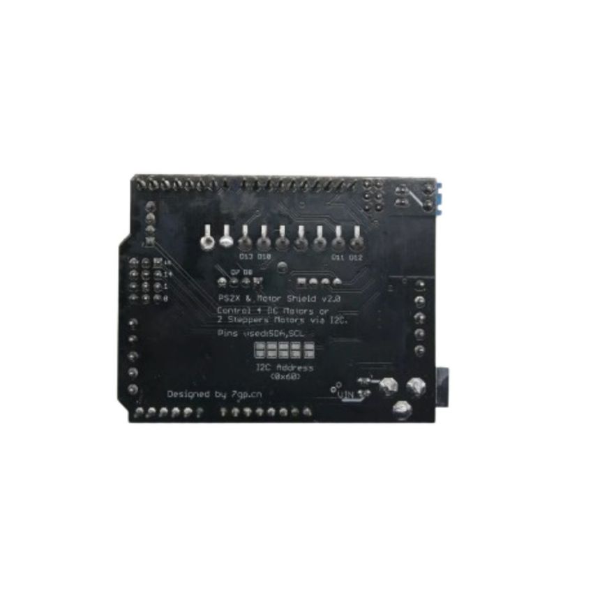 Dual Motor Control Shield with PS2 Support, V5.3