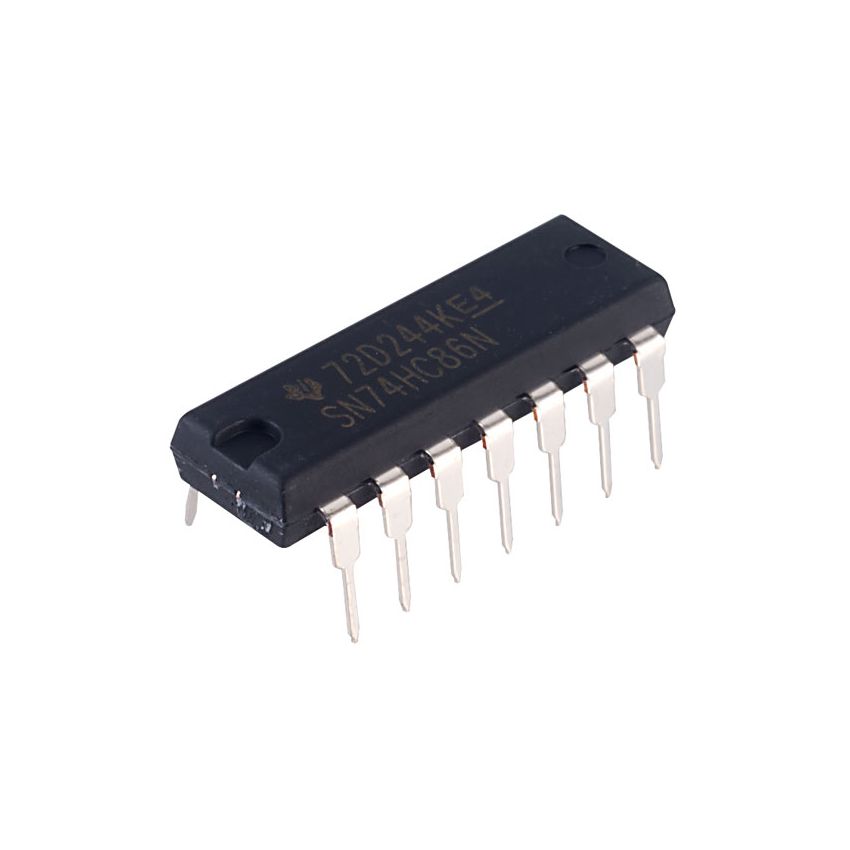 SN74HC86N - XOR (Exclusive OR) IC 4 Channel 14-PDIP