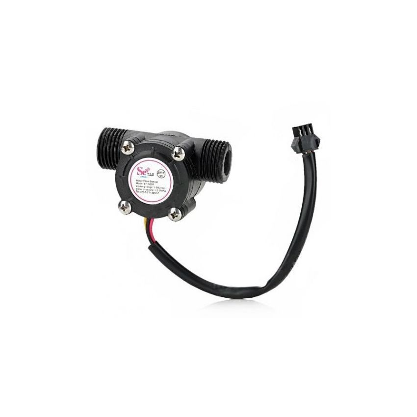 YF-S201 ,Water Flow Sensor, 1-30L/min Detection, Hall Effect Sensor