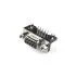 DB9,PCB Mount Connector,9-Pin,D-Sub,F