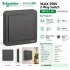 Schneider Electric AvatarOn 16AX 250V 1-Gang 2-Way Switch – Dark Grey