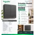 Schneider Electric AvatarOn 16AX 250V 2-Gang 1-Way Switch – Dark Grey