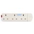 TPB1113 3 Way UK Power Extension Socket Without Cable