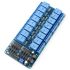 Relay Module,16 Channel,12VDC,10A 