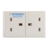 TPB1102 Terminator 2 Way UK Power Extension Socket Without Cable