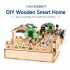 ACEBOTT QE001 ESP32 Smart Home IoT Starter Kit with Wooden House and App Control
