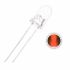 LED Super Bright Orange,3mm 