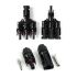Loom Solar 3 panel connectors pair 3 wire in 1 wire out MC4-T type connector IP67 SAP 1100931595