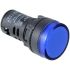 AD60-22DS AC220V ,Blue Indicator Light - 22mm LED Panel Mount