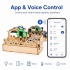 ACEBOTT QE001 ESP32 Smart Home IoT Starter Kit with Wooden House and App Control