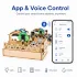 ACEBOTT QE001 ESP32 Smart Home IoT Starter Kit with Wooden House and App Control