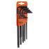 Metric Alan Key Emperical Bahco BE-9785 BHBE-9785 HexagonOffset Screwdrivers Set Black/Orange