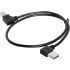 Cablecc Right Angled USB 2.0 A Male - B Male Printer Scanner 90 Degree Cable 50cm(10-15 days subject to availability)