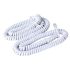 STACKFINE 2C TELEPHONE CORD WHITE 25FT