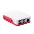 Official Raspberry Pi 4 Case – Red & White, High-Quality ABS Enclosure