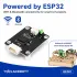 ACEBOTT QE001 ESP32 Smart Home IoT Starter Kit with Wooden House and App Control