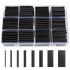 Heat Shrink Tubing Kit for Insulation Protection, 625pcs, 8 Sizes, Black