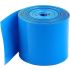 Blue PVC Heat Shrink Tubing - 120mm Width , Durable Insulation, Essential for Electrical Projects 