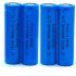 Li-Ion Battery,3.7V,3.8Ah,Pack of 4
