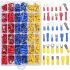 Insulated,Butt,Ring,Fork,Spade and Bullet Electrical Wire Connectors Kit Quick Disconnect Terminals Assortment Kit,Red, Blue, Yellow,300 Pieces
