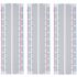 RoboGets RoboGets 3 Pcs Breadboard 830 Point Solderless Prototype PCB Board Kit for Arduino Proto Shield Distribution Connecting Blocks (3PCS MB102)