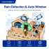 ACEBOTT QE001 ESP32 Smart Home IoT Starter Kit with Wooden House and App Control