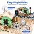 ACEBOTT QE001 ESP32 Smart Home IoT Starter Kit with Wooden House and App Control